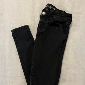 American Eagle Black Jeans - Size 8 Long